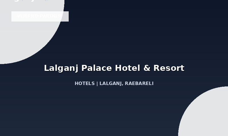 Lalganj Palace Hotel & Resort in Lalganj, Raebareli, Uttar Pradesh